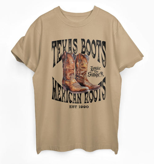 "Texas Boots, Mexican Roots" T-Shirt