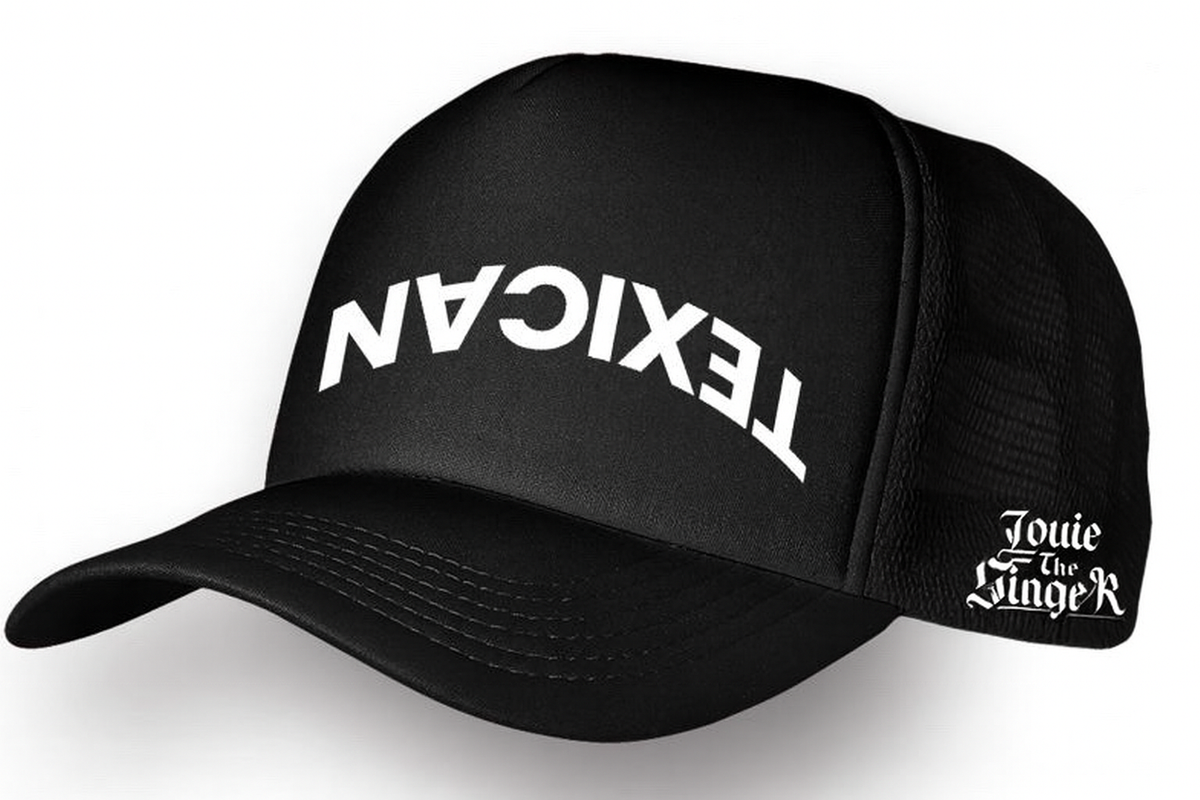 "Texican" Black on Black Snap Back