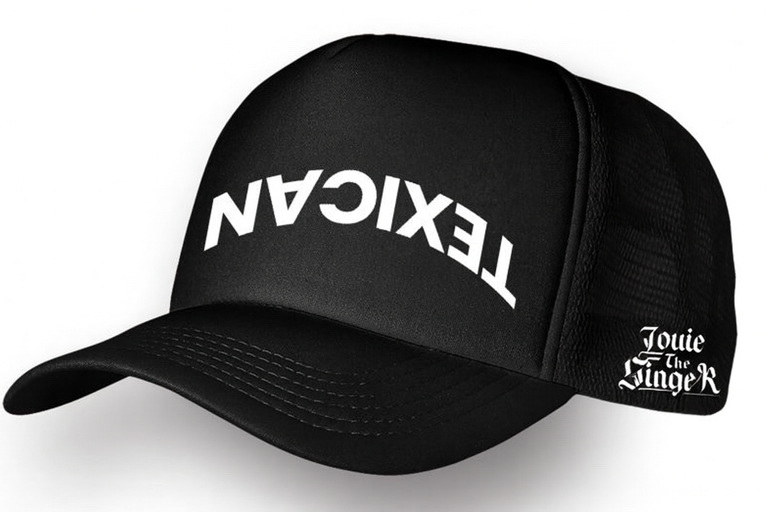 "Texican" Black on Black Snap Back