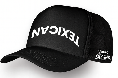 "Texican" Black on Black Snap Back